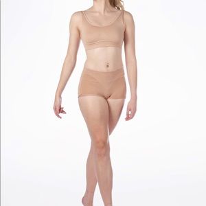 NWT Capezio nude short foundation